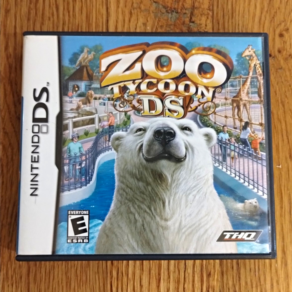 Zoo Tycoon DS (Nintendo DS) CIB Manual Included E Simulation